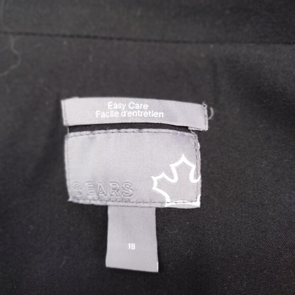Women's Black Blazer Size 18 Sears - Picture 2 of 4
